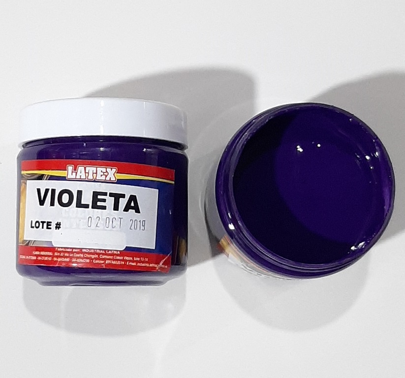 LATINA LATEX VIOLETA 1/8