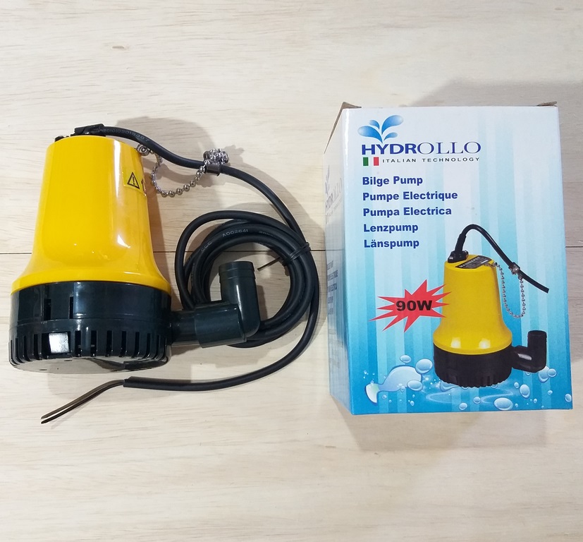 BOMBA ACHIQUE 24V 90W 65LT/MIN MARINEPET