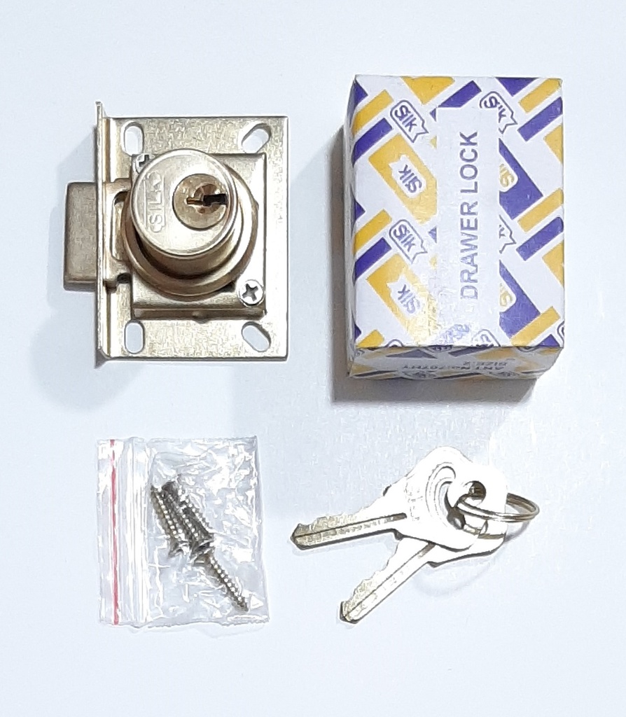 CERRADURA P/CAJON SILK 22MM