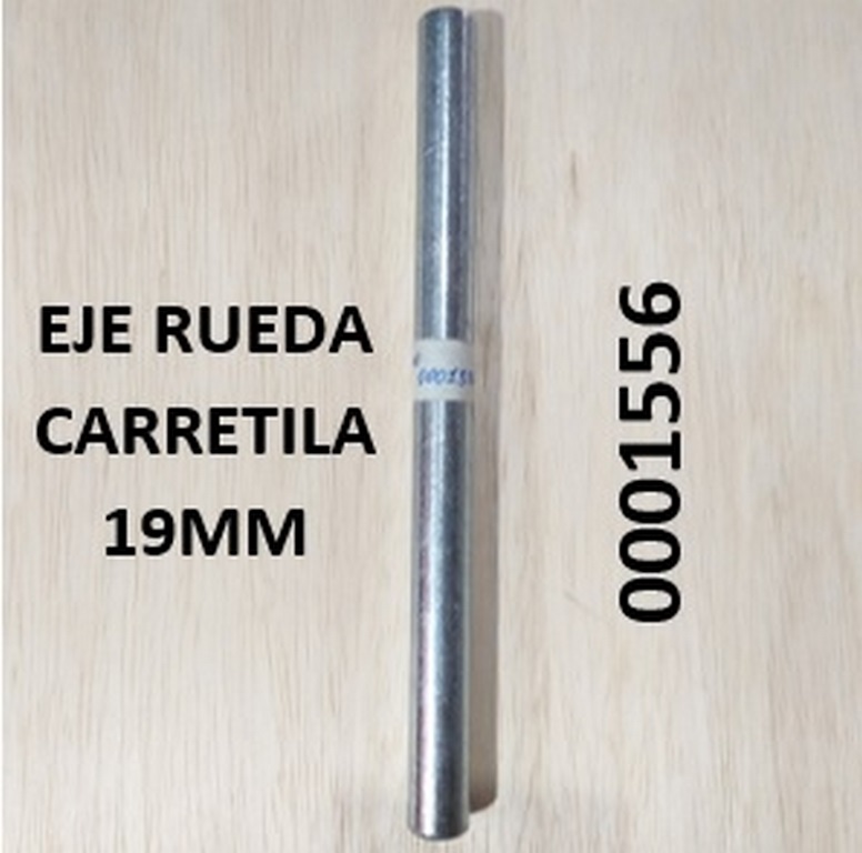 EJE P/RUEDA CARRETILLA 19MM