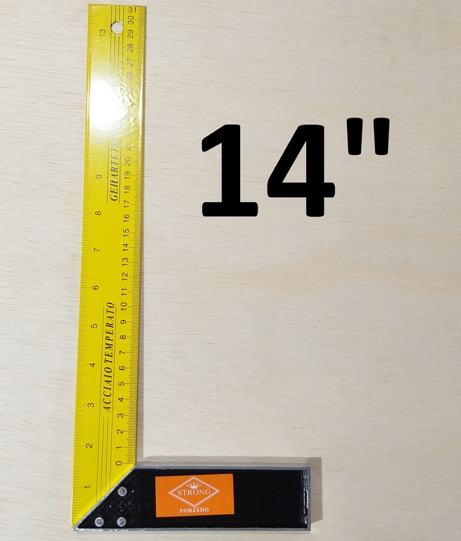 ESCUADRA 14 STRONG AMARILLA