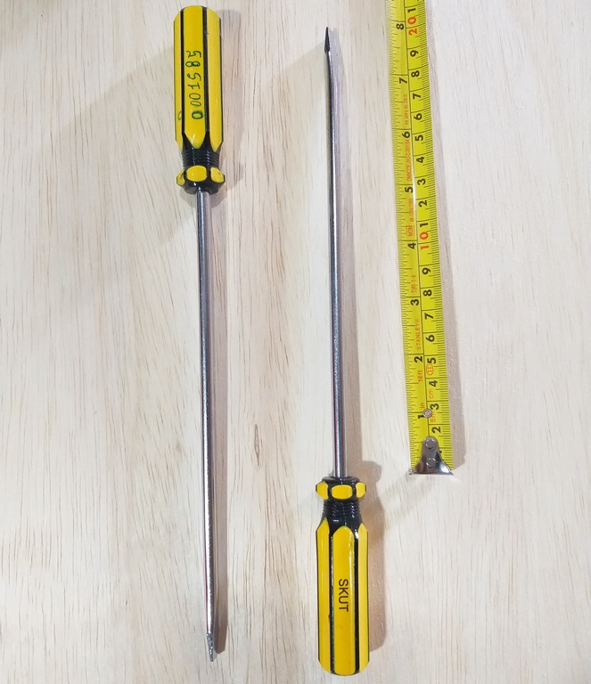 DESTORNILLADOR PLANO 8´´X 1/4 SKUT M/PLASTICO