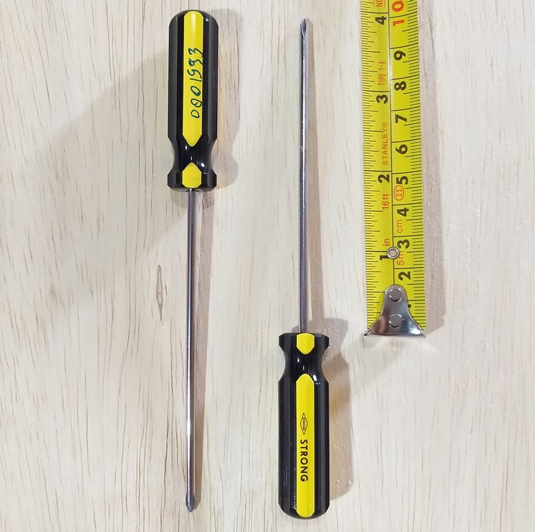 DESTORNILLADOR ESTRELLA 4´´X1/8 STRONG AMAR/NEG IMANT