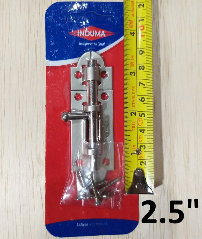 PICAP. NIQUELADO 2.5´´ INDUMA C.18 C/TORN T1103-028