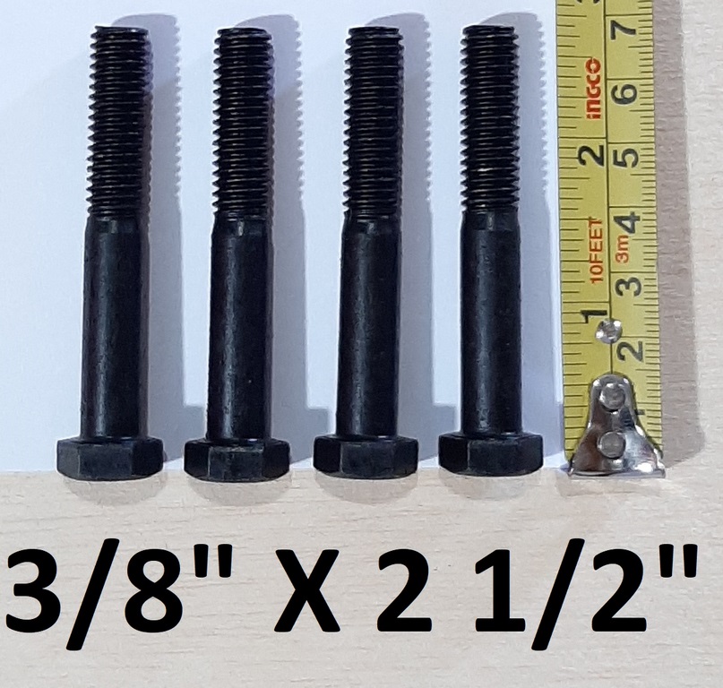 PERNO N. 3/8X2 1/2´´ KG.(21 PERNOS C/T)