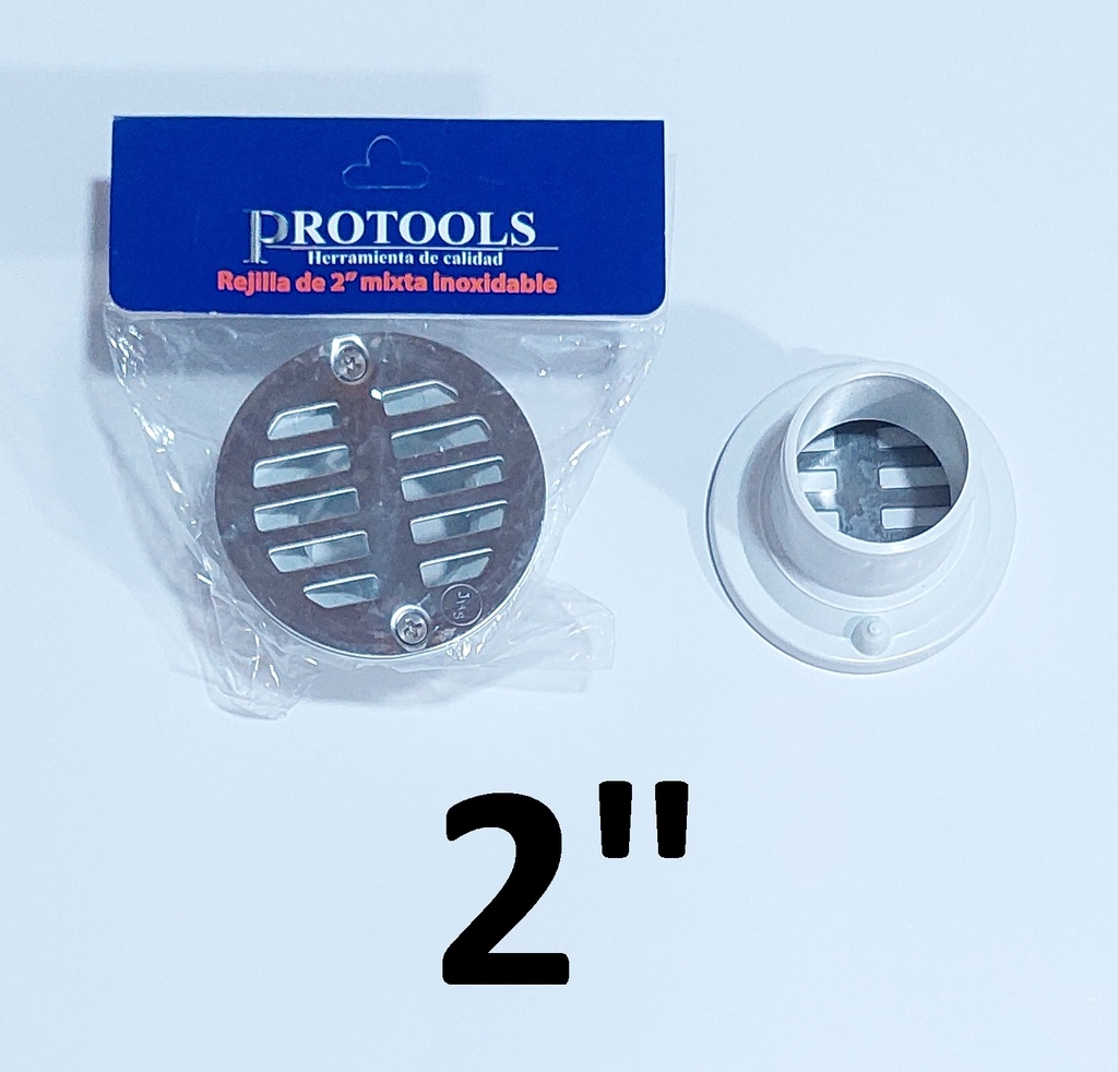 REJILLA 50MM 2´´ PROTOOLS MIXTA ACERO/PLAST