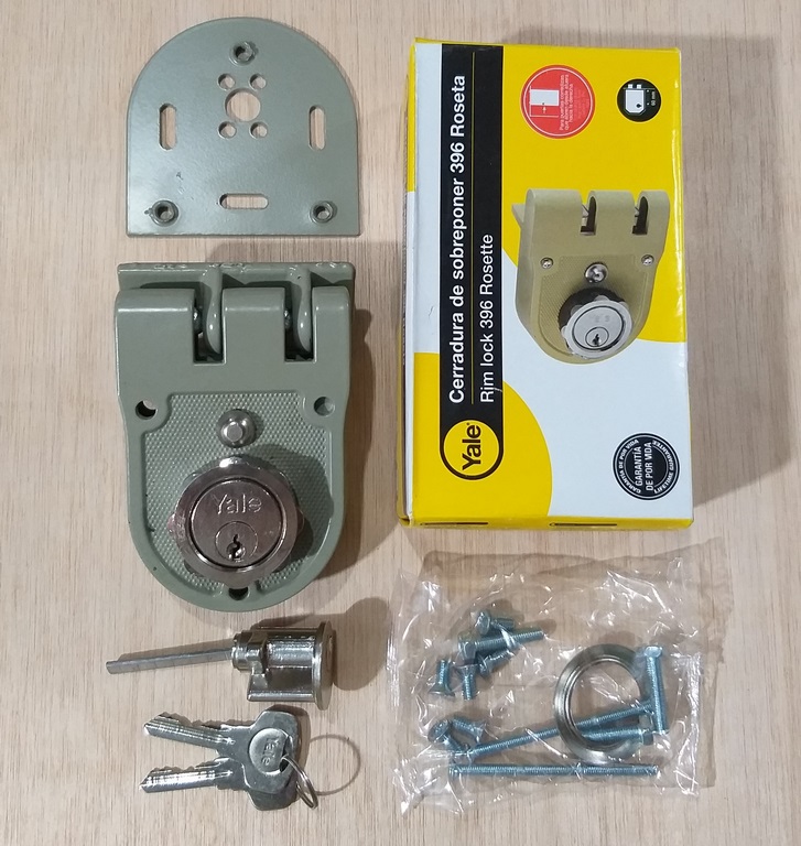 CERRADURA YALE ENGRAMPE 3021/396 1/4 DERECHA