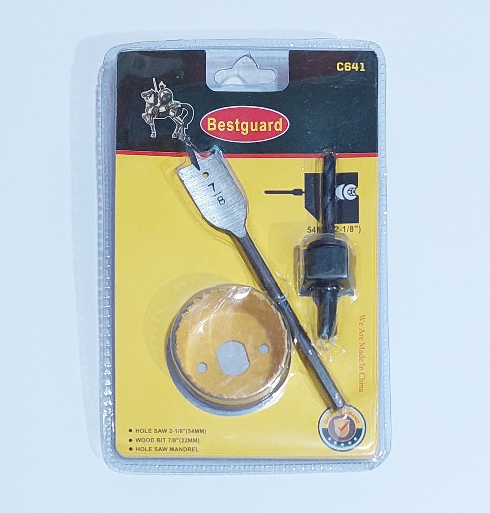 JGO SIERRA COPA 3 PCS P/MADERA SKUT C641