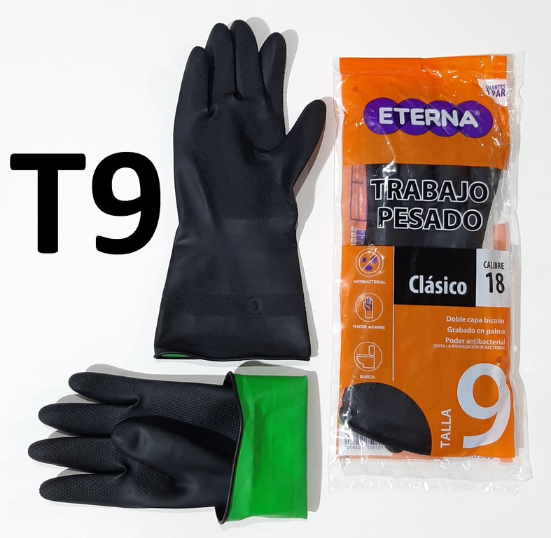 GUANTE LATEX 9 DOMEST ETERNA T-9