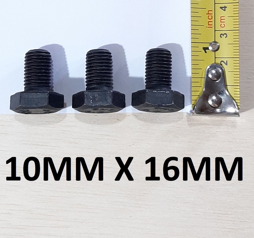 PERNO 10X1.25 X 16 MM