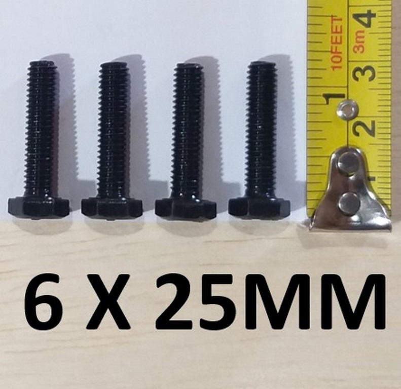 PERNO 06 X 25 MM