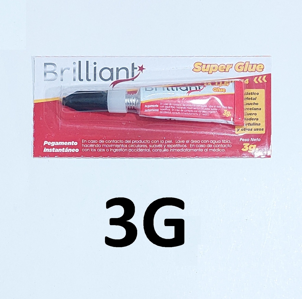 SUPER GLUE BRILLIANT 3 GR