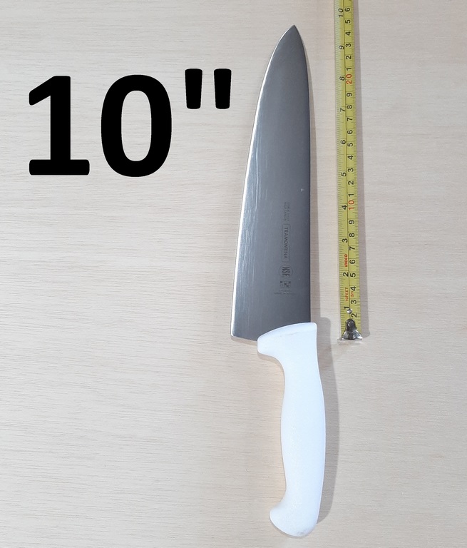 CUCHILLO TRAMONTINA 10 P/CARNE PROFESIONAL PTA REDONDA