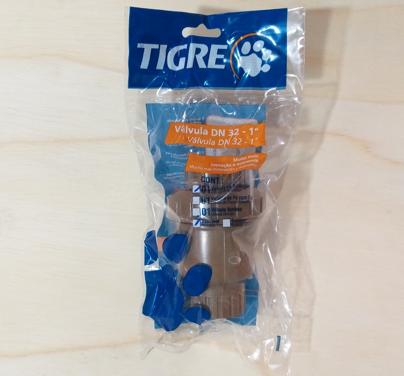 VALV.CHECK TIGRE 1 DE RETENCION