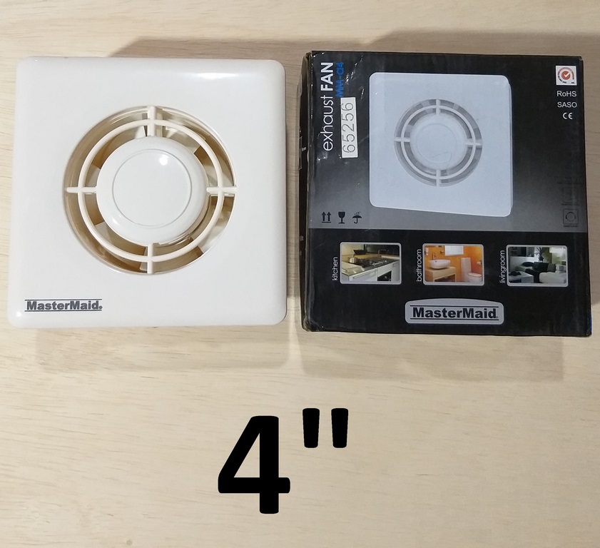 EXTRACTOR DE AIRE 4 MASTERMAID BLANCO P/COC.BA.DORM