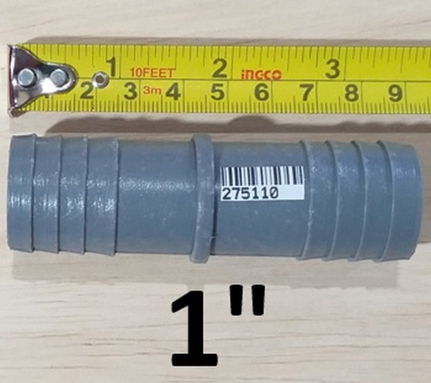 UNION FLEX 1´´ GRIS/NEGRA