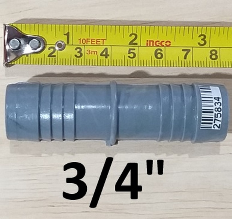 UNION FLEX 3/4´´ GRIS/NEGRA