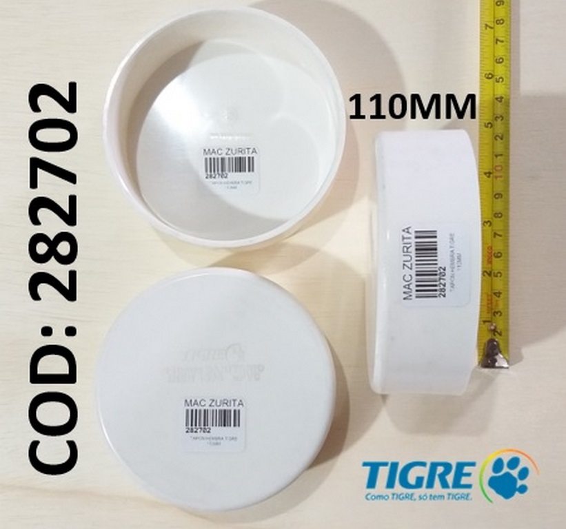 TAPON HEMBRA 110MM TIGRE
