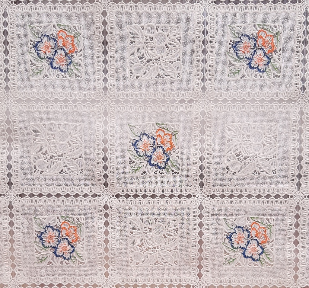 PLAST. MANTEL ALTO RELIEVE BEIGE COLORES PT0305D