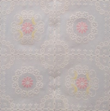 PLAST. MANTEL ALTO RELIEVE BEIGE COLORES PT0447H