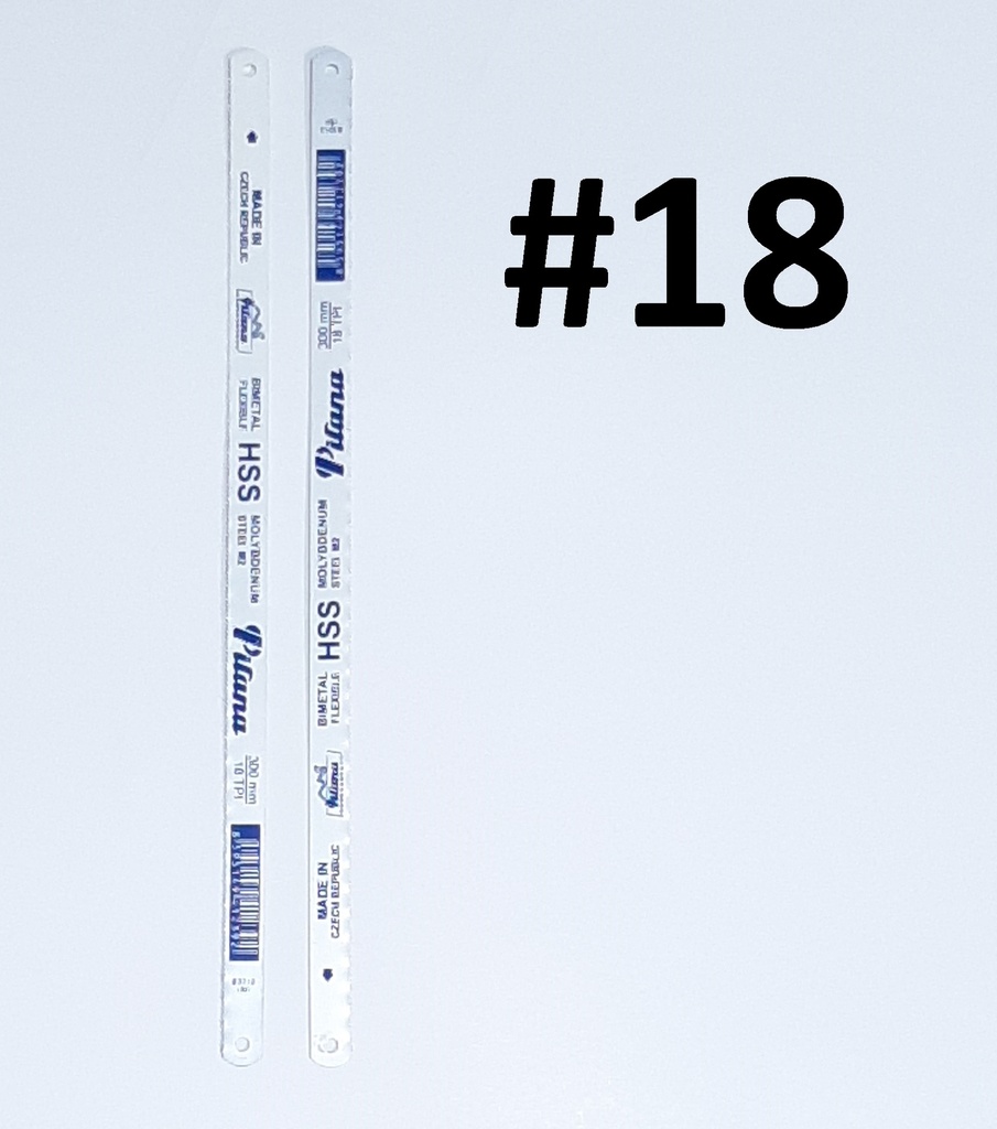 SIERRA PILANA BIMETAL 18DPP 300X13 BLANCA