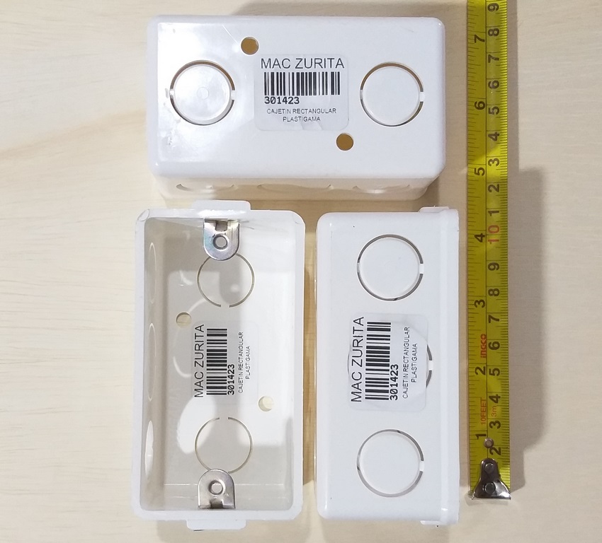 CAJETIN RECTANGULAR PLASTIGAMA