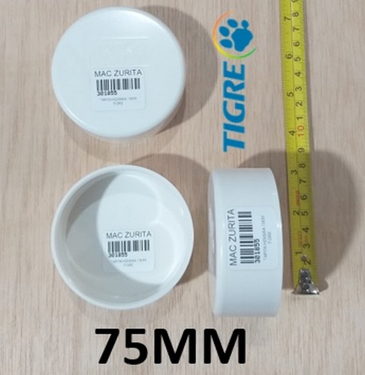 TAPON HEMBRA 75MM TIGRE