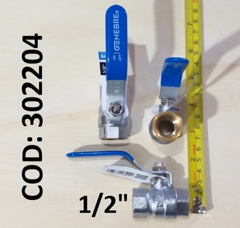 VALV.1/2V GENEBRE ESFERA NPT 1/2´´