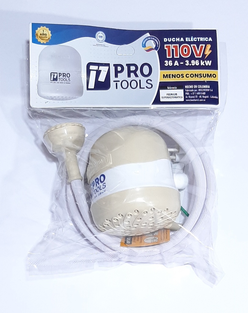 DUCHA PROTOOLS BEIGE AUTOMATICA C/MANGUERA