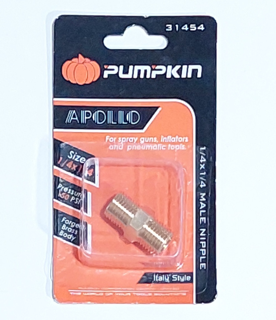 NEPLO P/COMPR 1/4´´ PUMPKIN