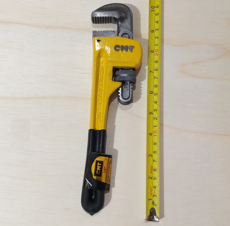 LLAVE TUBO 10 CUMINGS M/CAUCHO AMARILLO