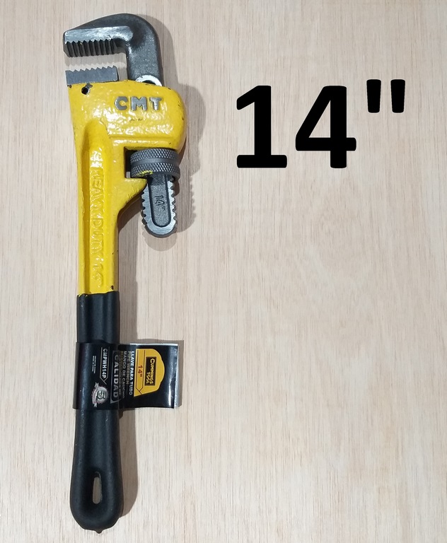 LLAVE TUBO 14 CUMINGS M/CAUCHO AMARILLO