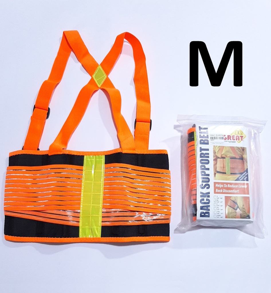 CINTURON PROT.COLUMN.LUMBARES M NEGRO GREAT