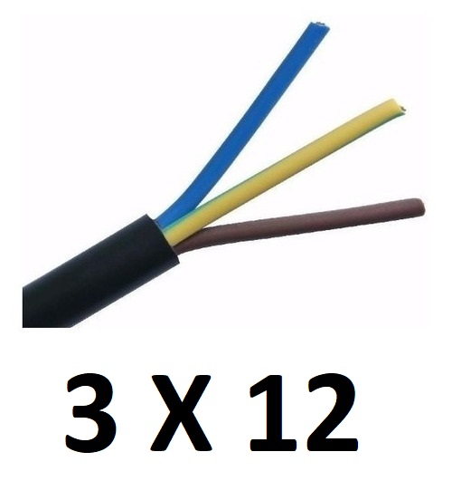 CABLE CONC 3X12 MET. INCABLE