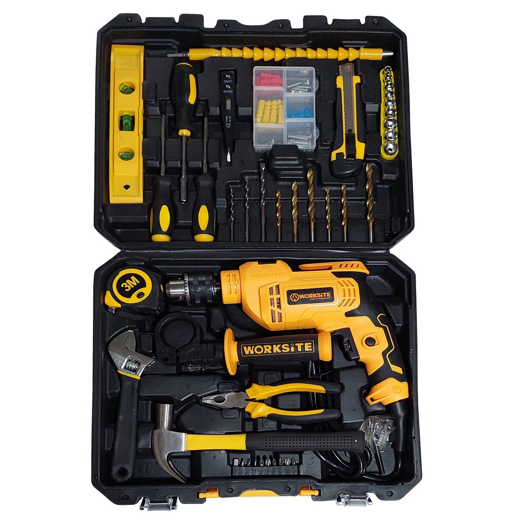 TALADRO C/HERRAMIENTAS WORKSITE 102PCS EID448-KIT-110