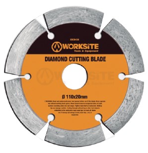 DISCO CORTE DIAMANTE SEGMENTADO  4 1/2 DIENTES WORKSITE