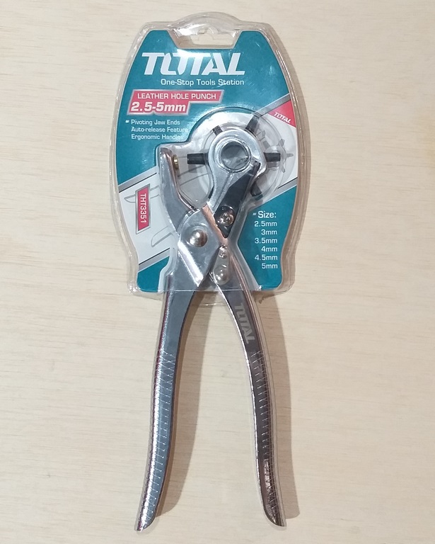 PERFORADORA DE HUECO P/CINTURON TOTAL THT3351