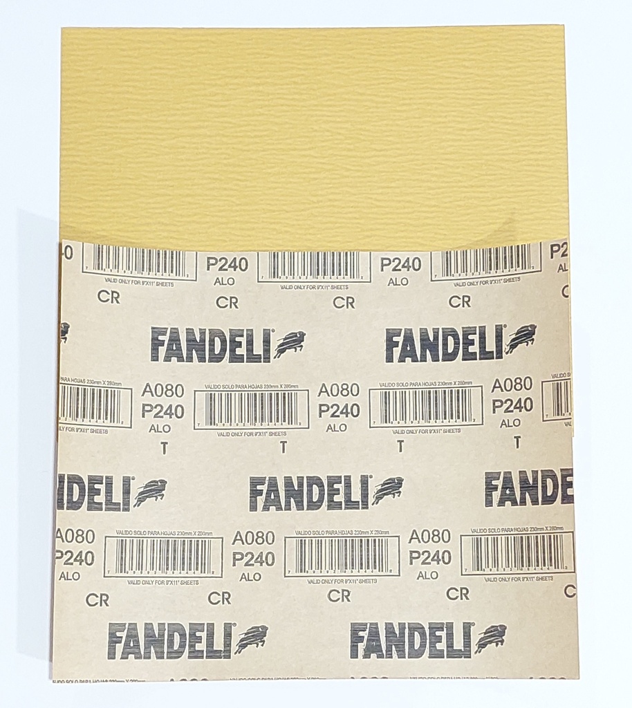 LIJA ESTERATO FANDELI 240