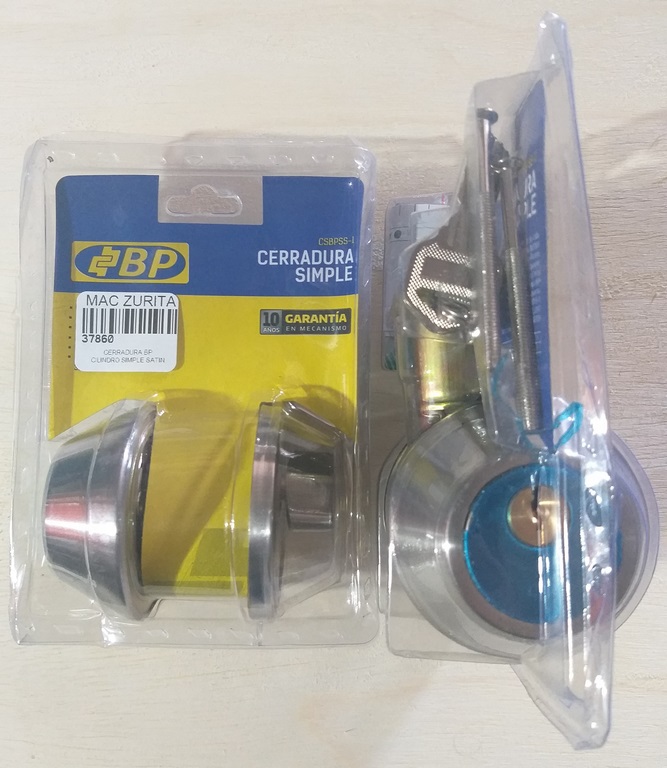 CERRADURA PESTILLO BP SATIN