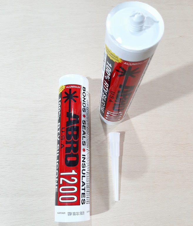 SILICON ABRO-1200 310ML ALUMINIO