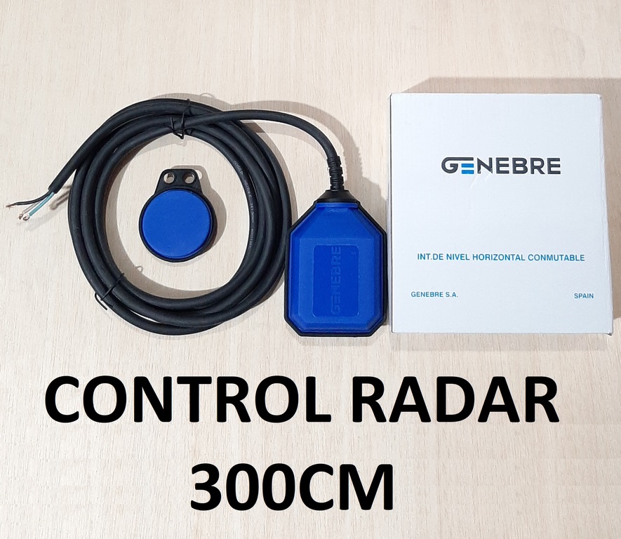 CONTROL RADAR GENEBRE / INTERR NIV HORIZONT CONMUTABLE 300CM