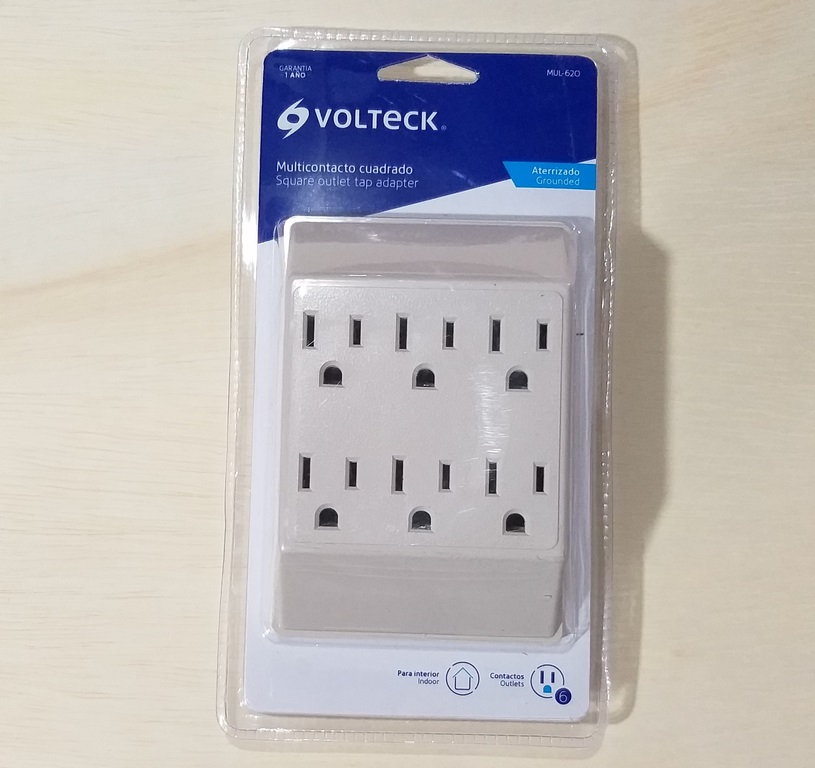 MULTITOMA 6 SERVICIOS CUADRA VOLTEC TOMA MULTIPLE