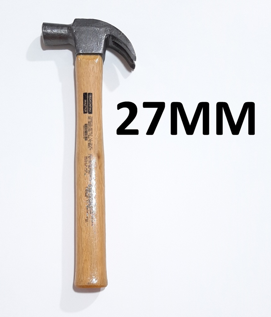 MARTILLO TRAMONTINA 27MM MANGO MADERA