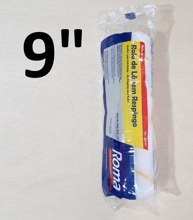 RODILLO REPUESTO ROMA LANA ANTIGOTEO 9´´ 822-23