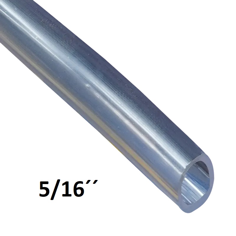 MANG.GAS REFORZ.5/16 MT.TRANSPARENTE