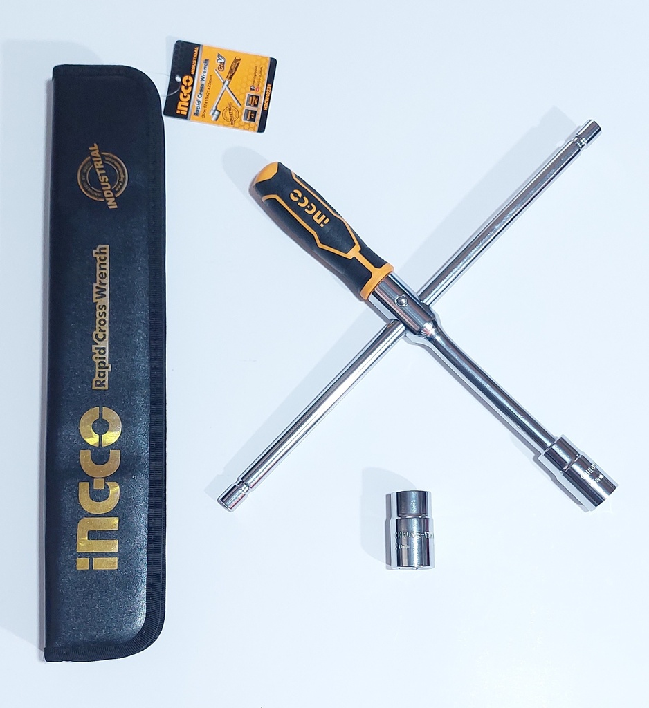 LLAVE RUEDA INGCO 17MMX21MMX22MMX23MM HRCW40231