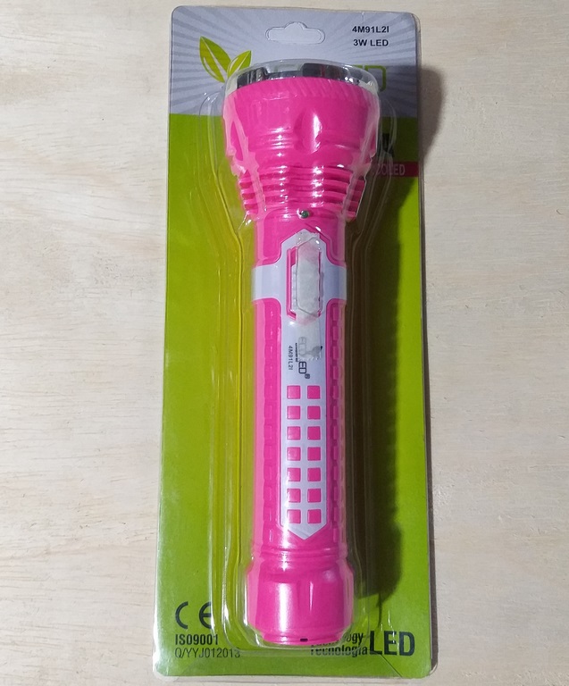 LINTERNA RECARGABLE ECOLED YJ-252-3W