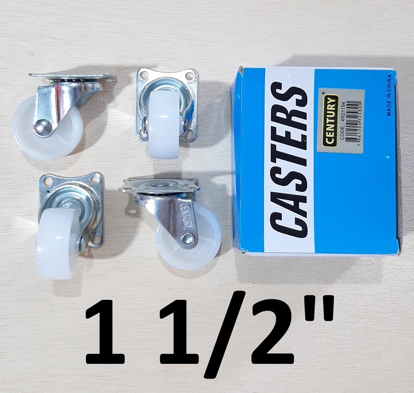 GARRUCHA GIRATORIA IND.1 1/2´´ JGO R/NYLON CENTURY 4PZS