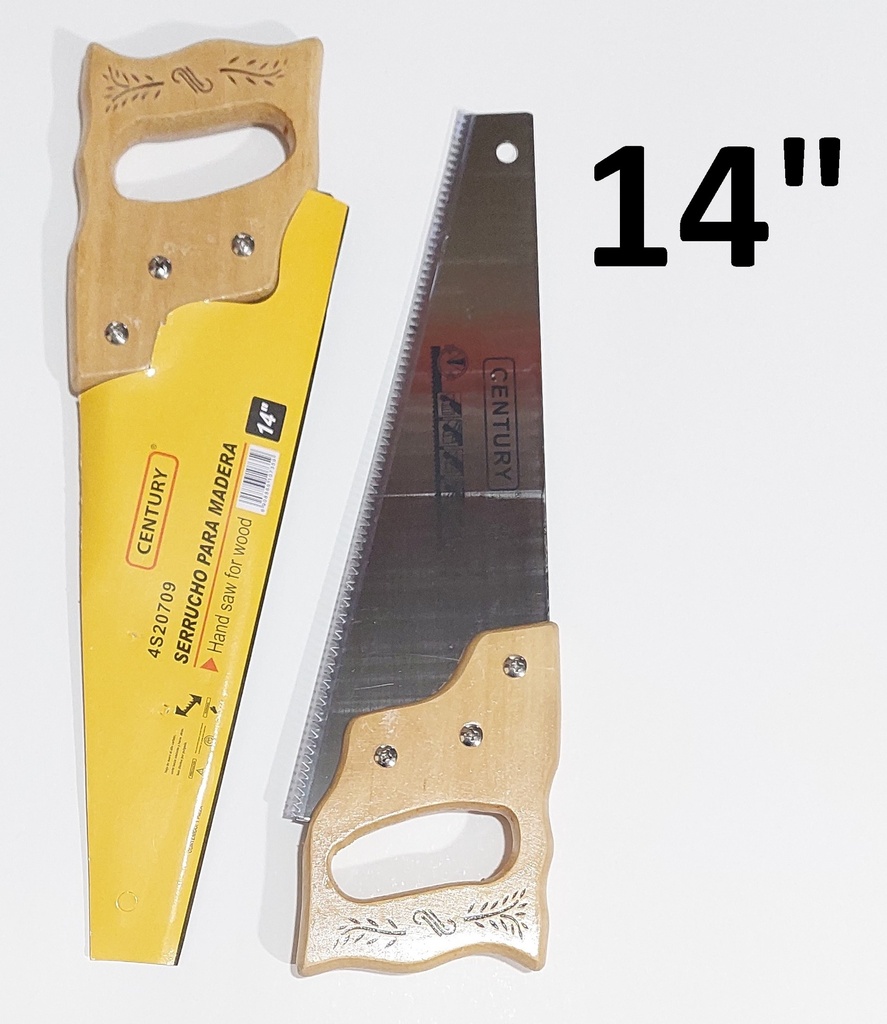 SERRUCHO P/MADERA 4T CENTURY 14´´