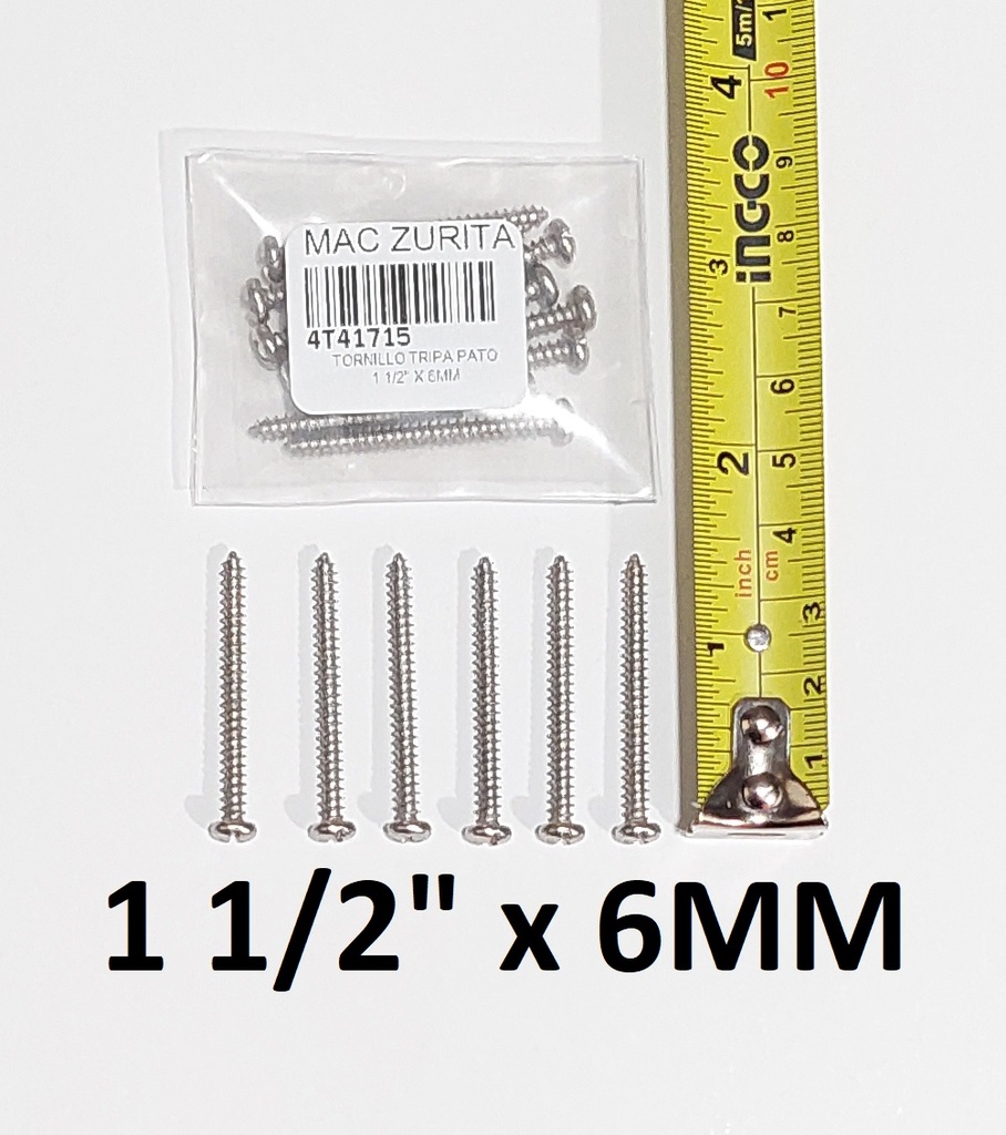 TORN.T.P. 1.50X06  1 1/2X6´´